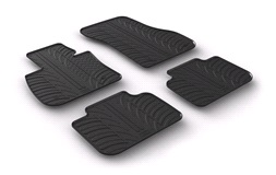Bilmattor gummi BMW X1 F48 15-22