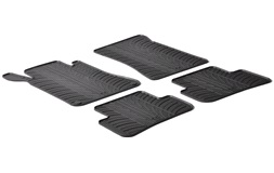 Bilmattor gummi Mercedes C-kl. 203 01-07