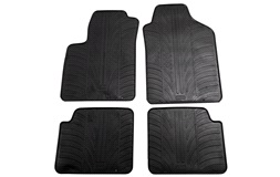 Bilmattor gummi Fiat 500 07-