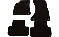 Bilmattor textil Audi A4 4d+stc 07-