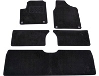  Bilmattor textil Ford Galaxy 7 prs 06-10