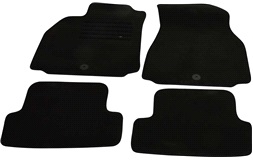 Bilmattor textil Renault Megane HB 02-08