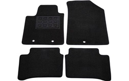 Bilmattor textil Hyundai i10 8/2013-