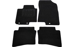 Bilmattor textil Hyundai i20 II 2015-