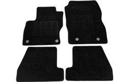 Bilmattor textil Ford Focus III 5d 4 fix