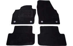 Bilmattor textil VW Polo/Audi A1 3/5d 17