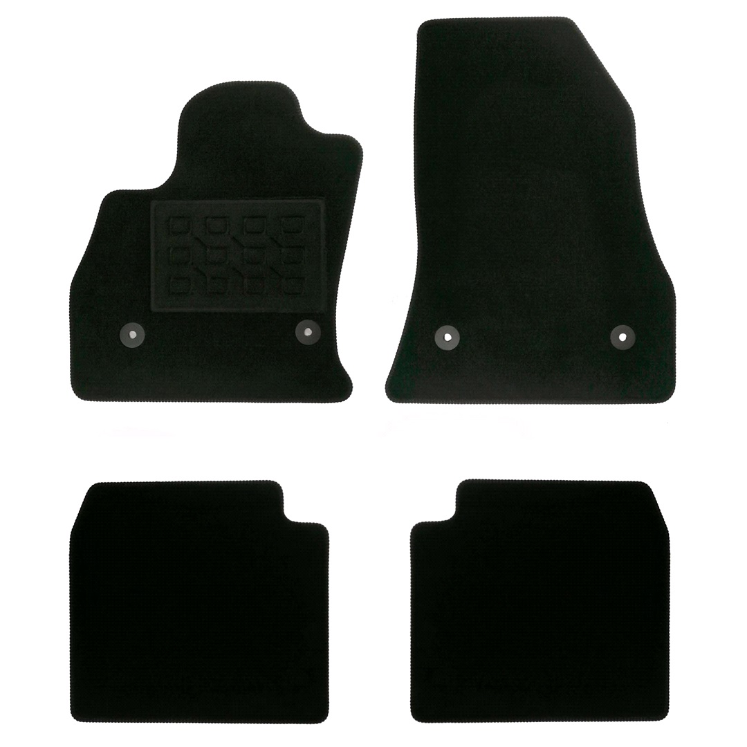 RAZE Bilmattor textil Fiat 500L lift 17-