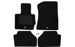 Bilmattor textil BMW X3 F25 10-17