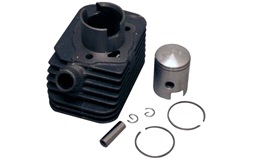 Cylinder m/stempel(12mm krydspind)