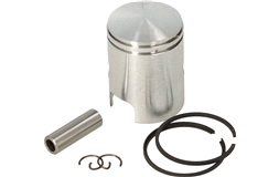 Kolv, komplett, 38,40mm, m/10mm kolvbult