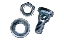 Bolt for forbremsewire, spesiell