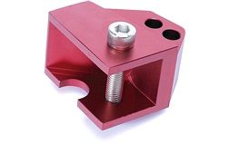 Stötdämparförlängre alu röd