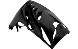 Framre stänkskydd svart, Piaggio Zip SP