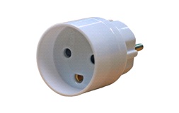 Hybrid stikk adapter DK til SCHUKO