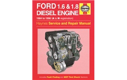 Rep. handbo Ford 1,6D/1,8D motorer 84-96