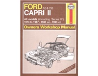  Reparationshåndbog Capri II+III 2/74-4/87