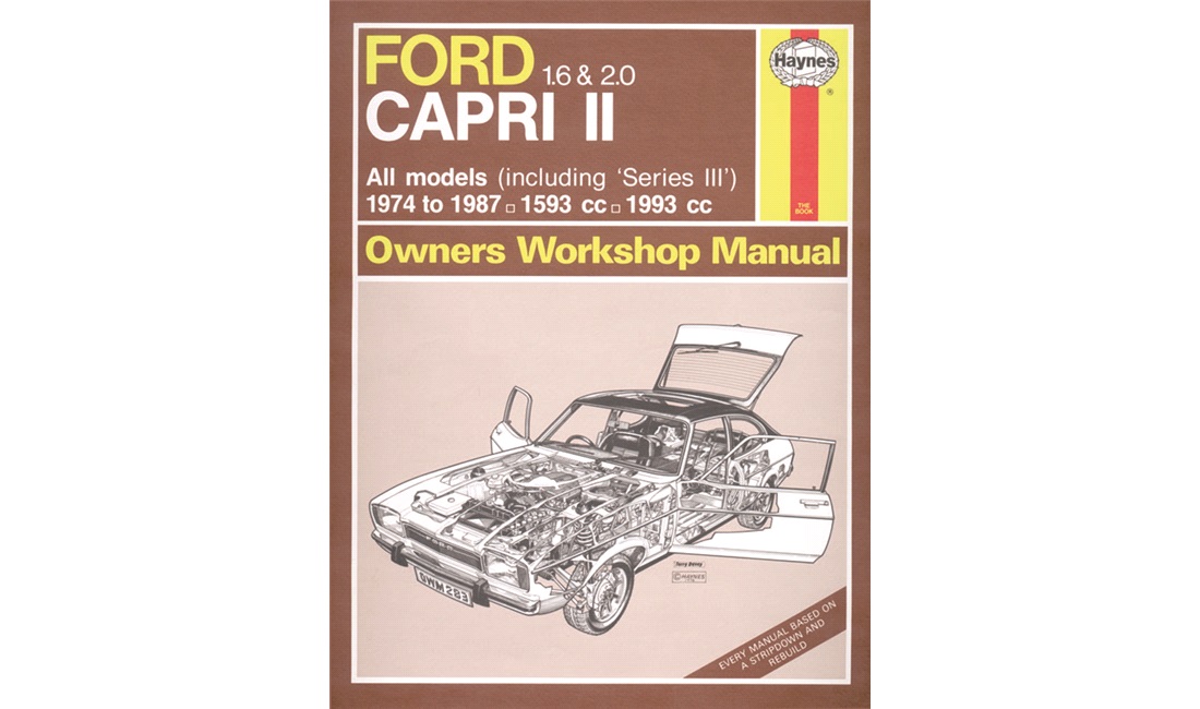  Reparasjonshåndbok Capri II+III 2/74-4/87