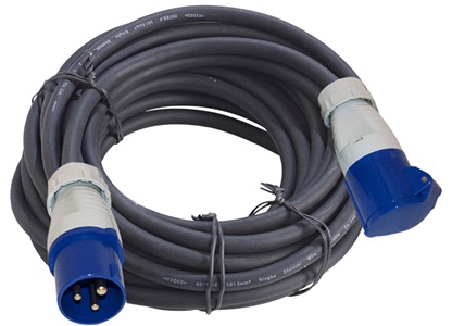 Kabel CEE 3x1,5mm2 - 230V/16A 10m forste