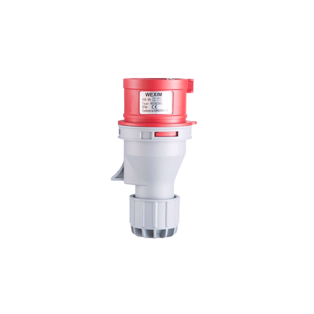 Wexim CEE han stickpropp 400V 16a 3P+O+J