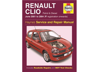Rep. handbok Clio 6/01-12/04