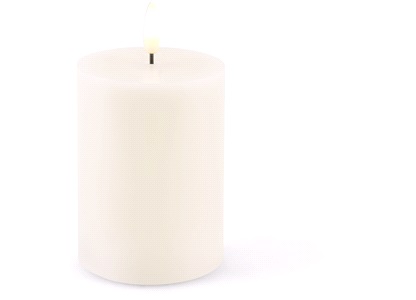 LED bloklys med timer 10 cm