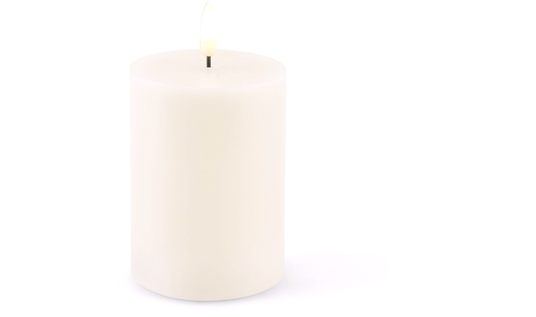  LED bloklys med timer 10 cm