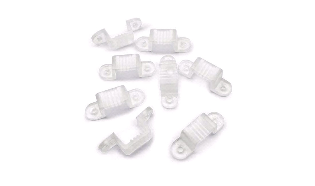  Plastikkroge til LED strip 20 stk