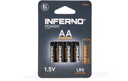 Alkaline batteri AA 4-pak