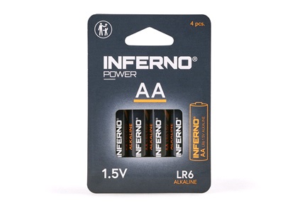 Alkaline batteri AA 4-pak