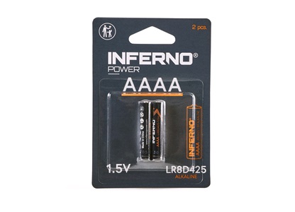Alkaline batteri AAAA 2-pak