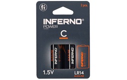 Alkaline batteri C 2-pak