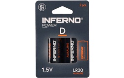 Alkaline batteri D 2-pak