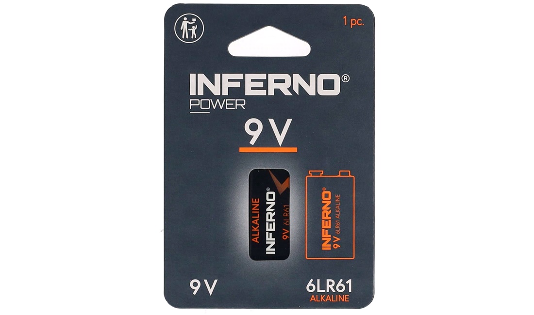  Alkaline batteri 9V