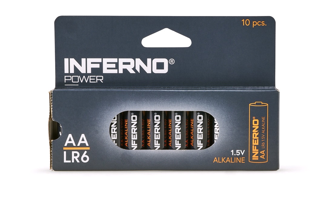  Alkaline batteri AA 10-pk LR6
