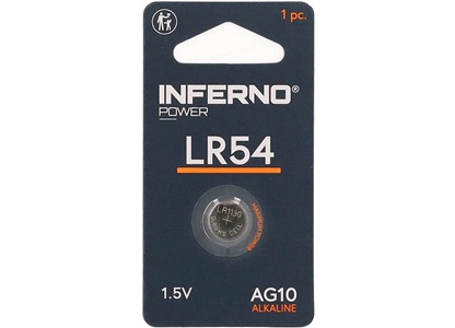 Alkaline knapcellebatteri LR54 / AG10