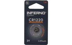 Lithium knapcellebatteri CR1220