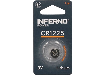 Lithium knapcellebatteri CR1225