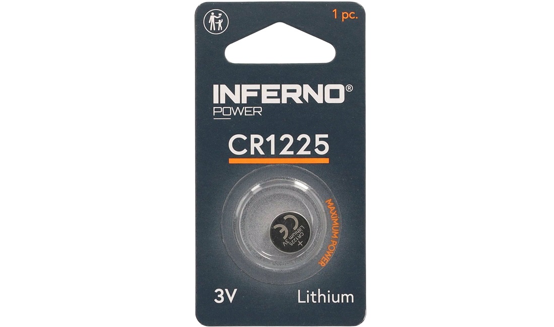  Lithium knapcellebatteri CR1225
