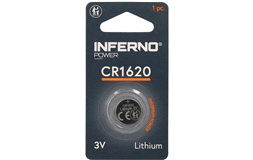 Lithium knapcellebatteri CR1620