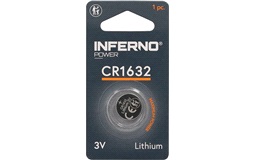 Lithium knapcellebatteri CR1632