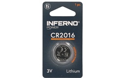 Lithium knapcellebatteri CR2016