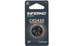 Lithium knapcellebatteri CR2430