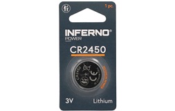 Lithium knapcellebatteri CR2450