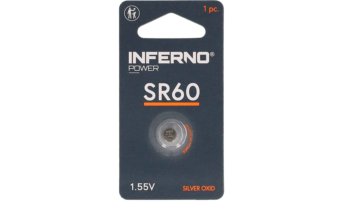  Silveroxid knappcellsbatteri SR60