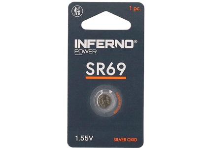 Silveroxid knappcellsbatteri SR69