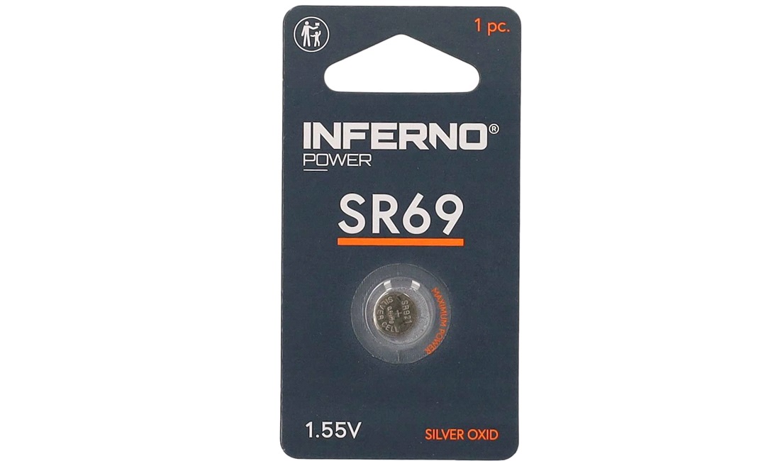  Sølv Oxid knapcellebatteri SR69