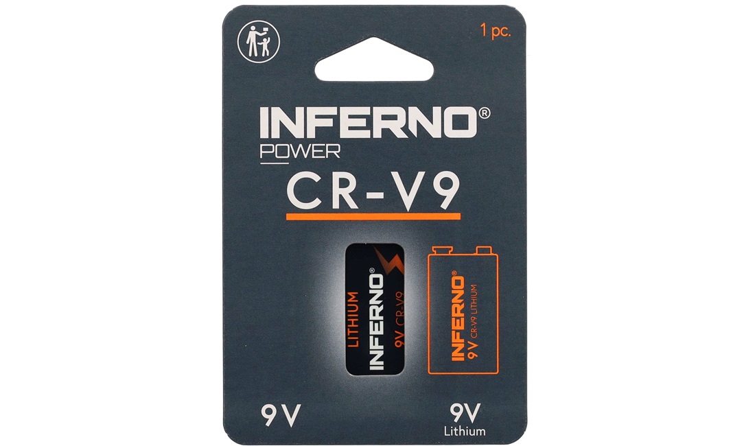  Lithium batteri 9V
