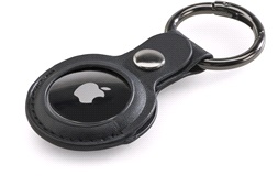 Nøglering til Apple AirTag vegansk læder