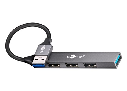 USB-hub 4 porte, USB-A til USB-A