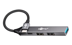 USB-hub 4 porte, USB-C til USB-A/C